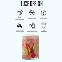 Drinkglazen - 250ML - 4 stuks 4