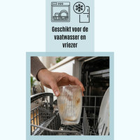 Handgeblazen Dubbelwandige Glazen - 350ML - 4 Stuks 6